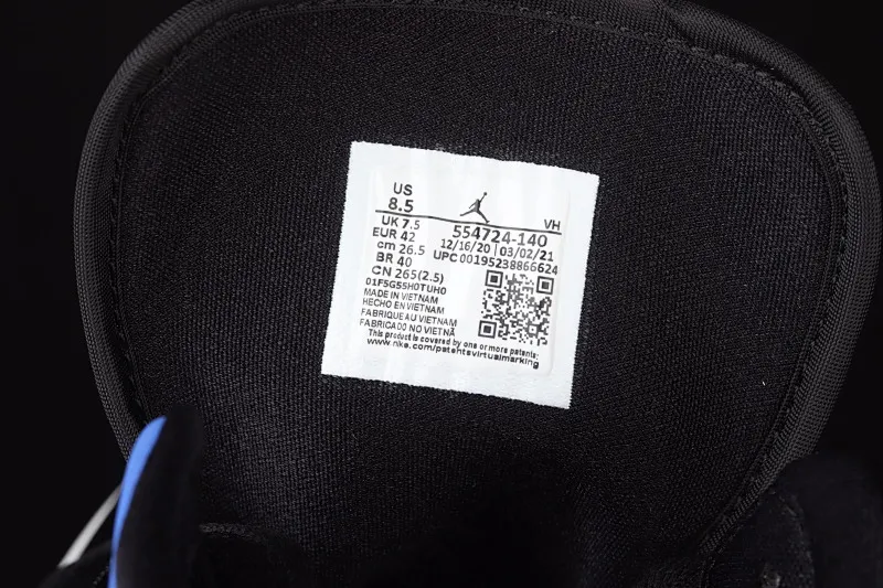 All categories Air Jordan Jordan series basketball shoes Air Jordan 1 Mid G version pure original Air Jordan 1 Mid AJ1 Joe 1 Royal Blue China basketball shoes 554724-140